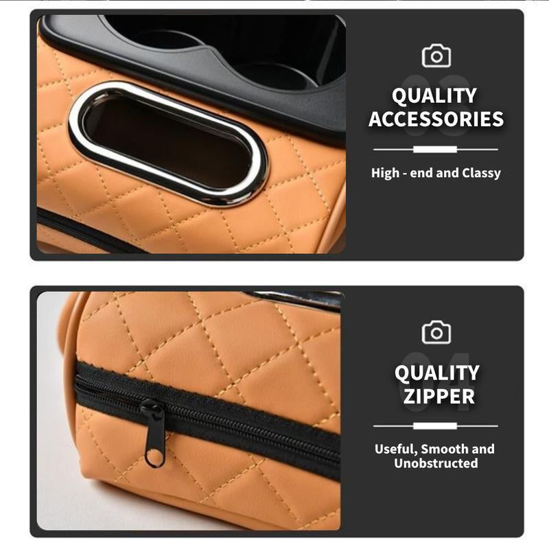 Car Center Console Armrest Pad, Multifunctional 5 in 1 Pad for Car Armrest Box, Car Storage Bag, Car Console Organizer, Car Interior Accessories, Car Organization Supplies