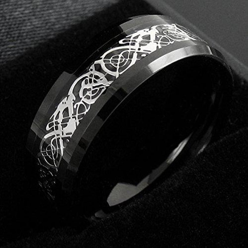 Romantic Heart Couple Rings - Love Desig Engagement Ring, Wedding Ring, Promise Ring Gift for Girlfriend, Boyfriend, Fiance